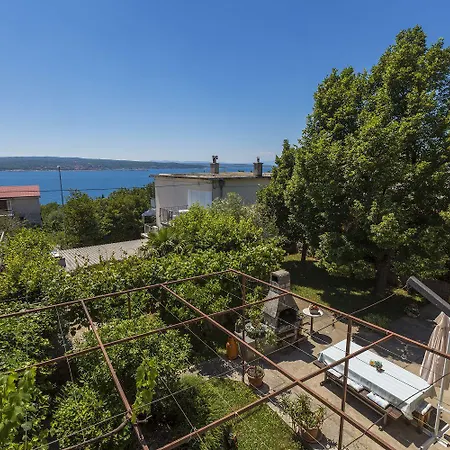 Charmantes Nur 300 Meter Zum Mit Meerblick, Grillbereich - Hundefreundlich Apartament Crikvenica