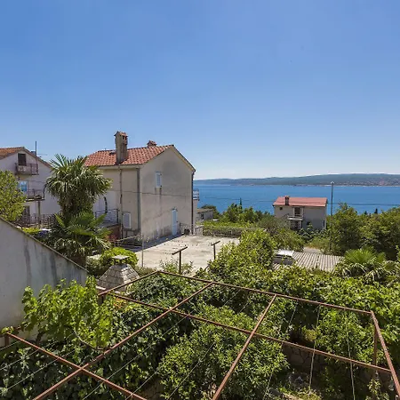 Apartament Charmantes Nur 300 Meter Zum Mit Meerblick, Grillbereich - Hundefreundlich Crikvenica